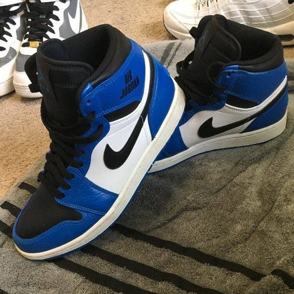 Air Jordan 1 rare air blue white & black - Picture 5 of 6